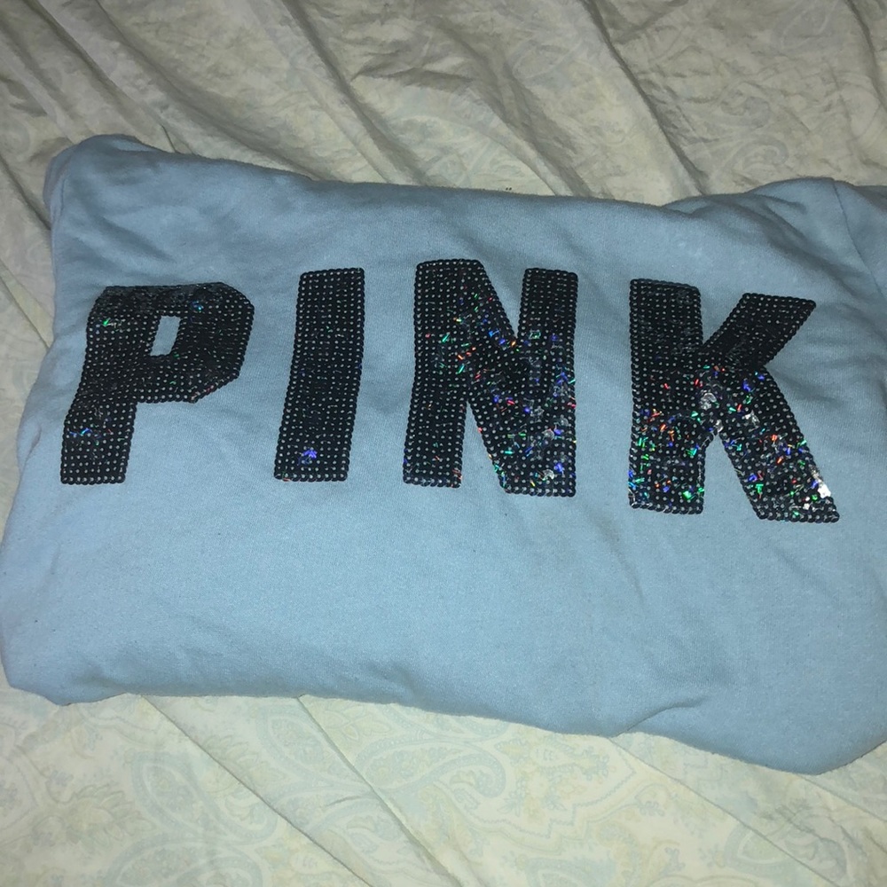 Baby Blue PINK Sweater